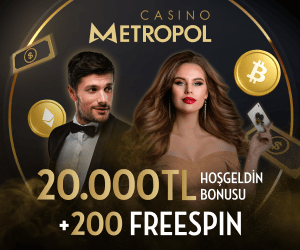 Casinometropol Hoş Geldin Bonusu